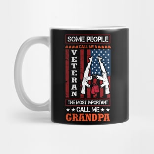 some people call me veteran the most important call me grandpa Mug